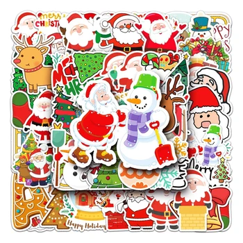 50pcs Otec Vianočné Samolepky paster Kreslené postavičky anime film funny obtlačky scrapbooking diy nepremokavé dekorácie