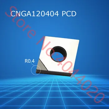 CNGA120402 PCD/CNGA120404 PCD/CNGA120408 PCD karbidu vložky 2 KS/BOX