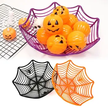 Gadgets Usporiadať Rekvizity Halloween Dekorácie Misky, Ovocný Kôš Halloween Ovocné Misy Doska Candy Spider Candy Košík